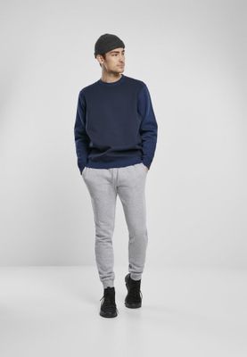 Herre blå sweatshirt
