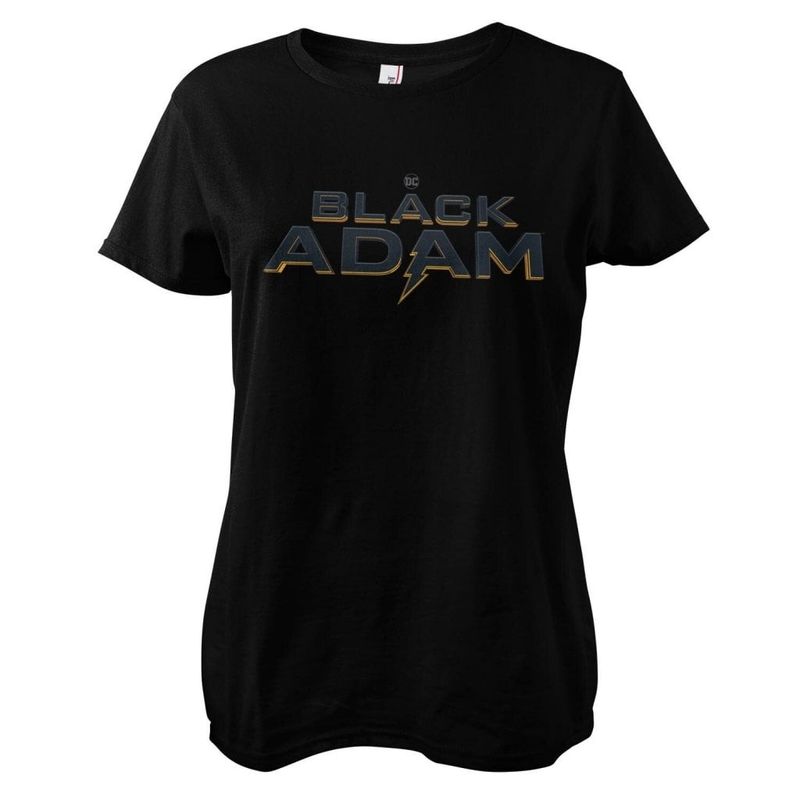 Black Agirly Dark Logo Girly Tee