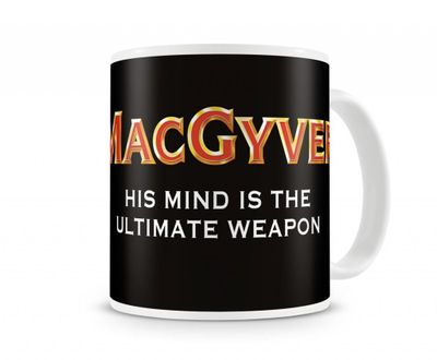 MacGyver coffee mug