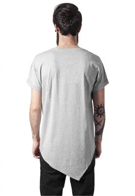 Long t-shirt for men asymmetric