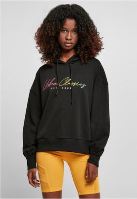 Ladies Oversized Rainbow Hoody