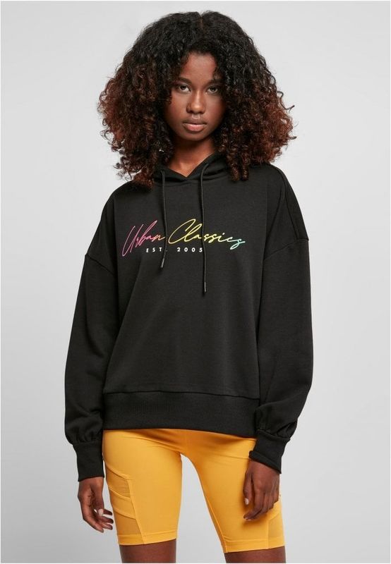 Ladies Oversized Rainbow Hoody