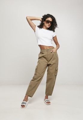 Ladies Ballon Fit Cargo Twill Pants