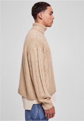 Boxy Roll Neck Sweater