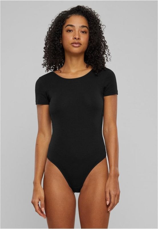 Dame bodysuit i stretchy bomuldsstof