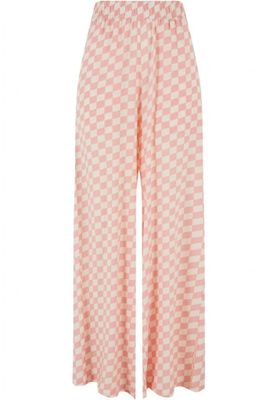 Women's wide pleated trousers