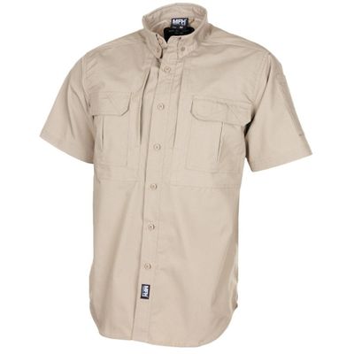 Tactical shirt with ripstop