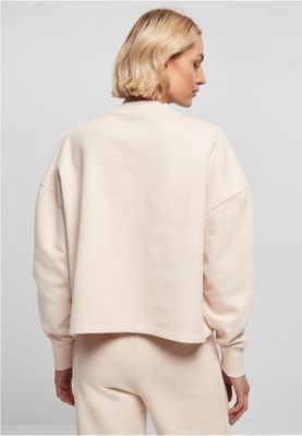 Ladies Heavy Terry Garment Dye Crewneck