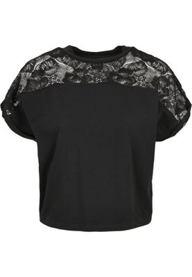 Oversize top with lace