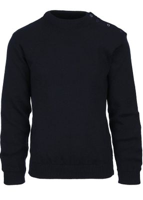 Sailor shirt with shoulder buttons - Wool