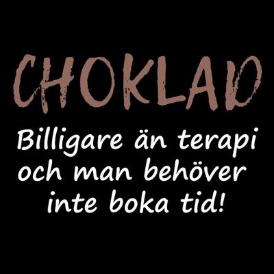 Choklad Terapi T-shirt