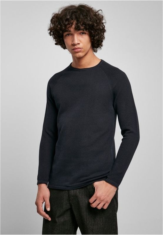 Long-sleeved knitted sweater for men
