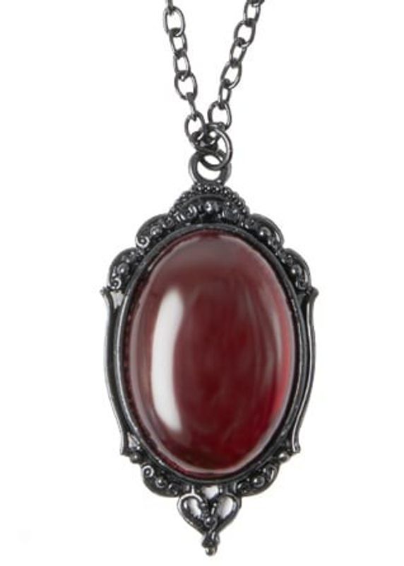 "Red Crystal" - necklace