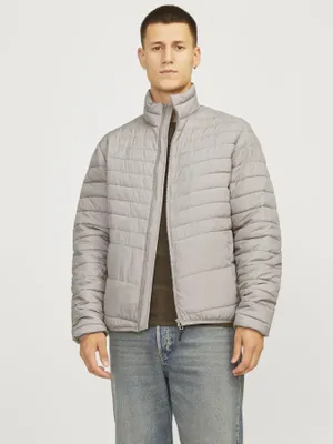Packable Pufferjacka med Ståkrage