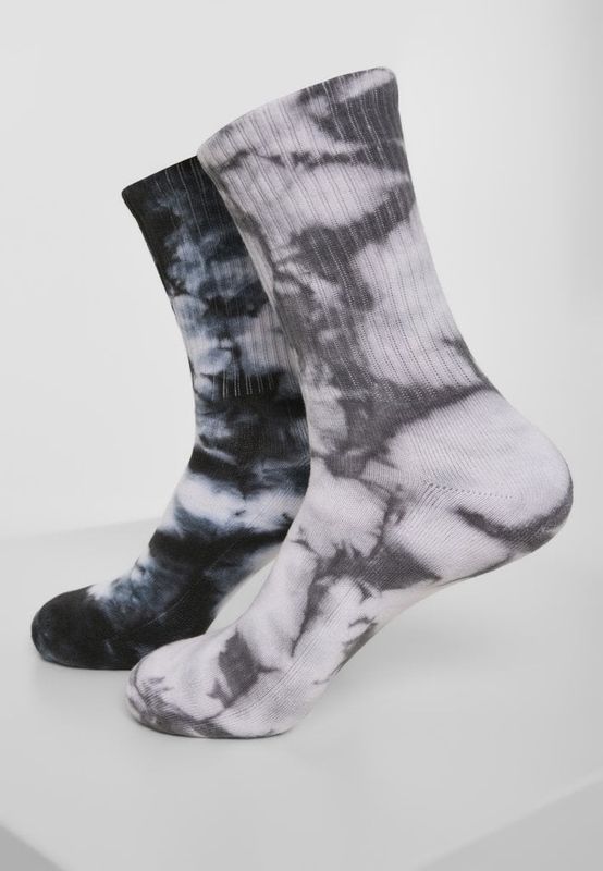 Batik colored socks two-pack