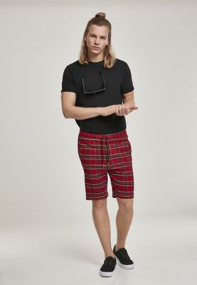Tartan patterned shorts
