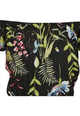 Short jumpsuit with pattern ladies