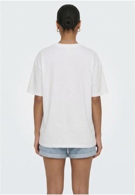 T-shirt för dam i bomullsjersey – vit