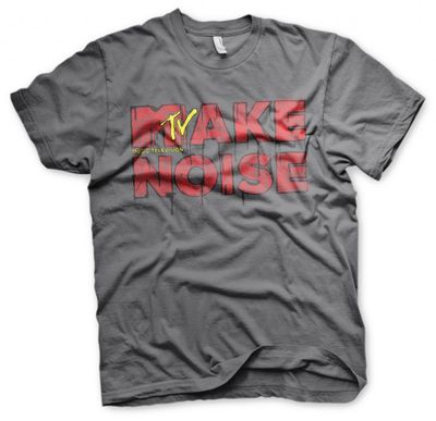 Make Noise - MTV T-Shirt: Make a statement with this MTV T-Shirt! Show your support for the music channel and make some noise!