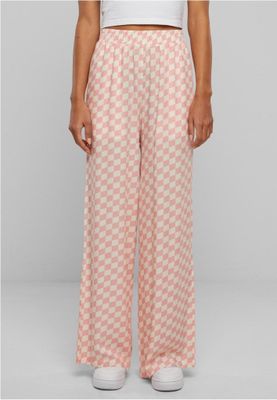 Women's wide pleated trousers
