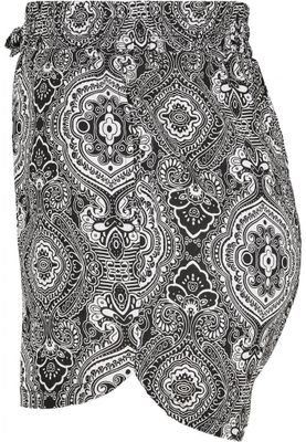 Bandana shorts in viscose lady