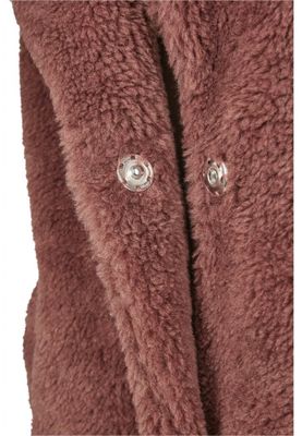 Teddy jacket oversize model lady