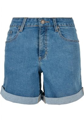 Ladies Organic Stretch Denim 5 Pocket Shorts