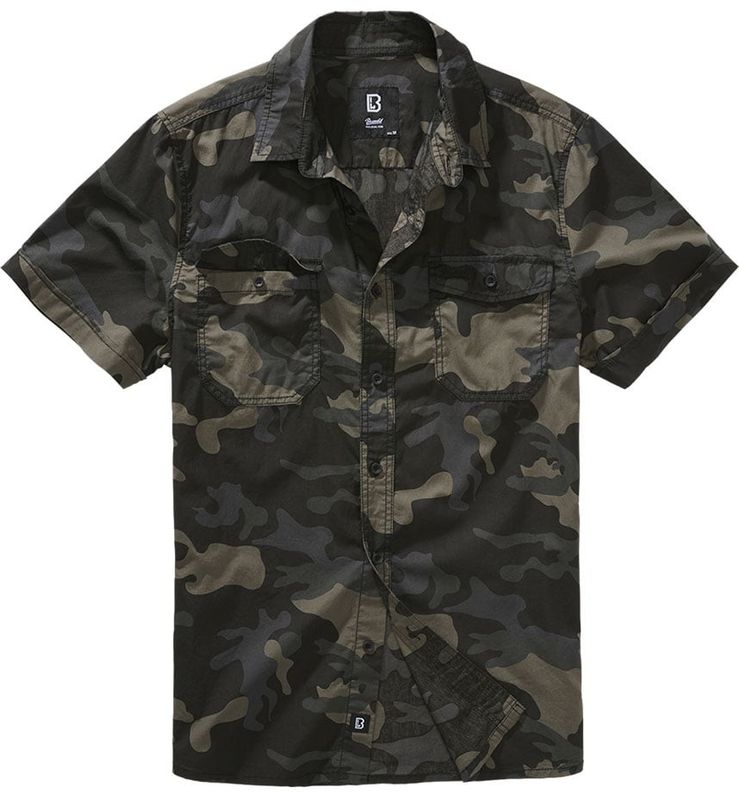 Roadstar skjorte kortærmet - darkcamo