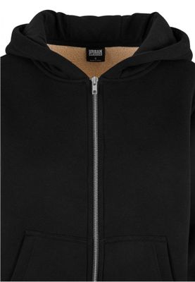Ladies Bonded Sherpa Zip Hoody