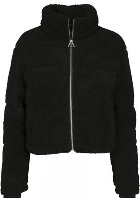 Short teddy jacket lady