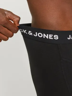 Svarta boxershorts i stretchigt tyg 3-pack