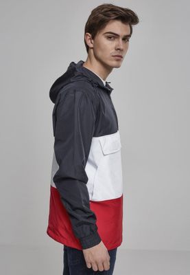 Color block pullover jacket