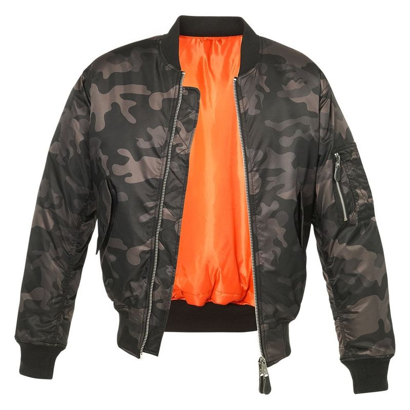 MA1 camo bomber jacket mens