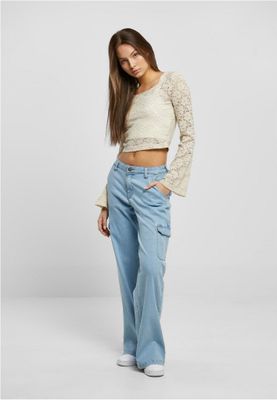 Long Sleeved Cutout Lace - Women