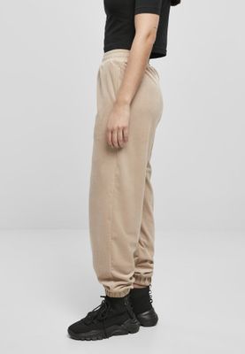 Ladies High Waist Ballon Velvet Sweat Pants