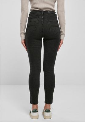 Ladies Organic High Waist Skinny Jeans