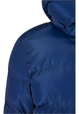 Hooded Puffer Jacka för herr – Spaceblue