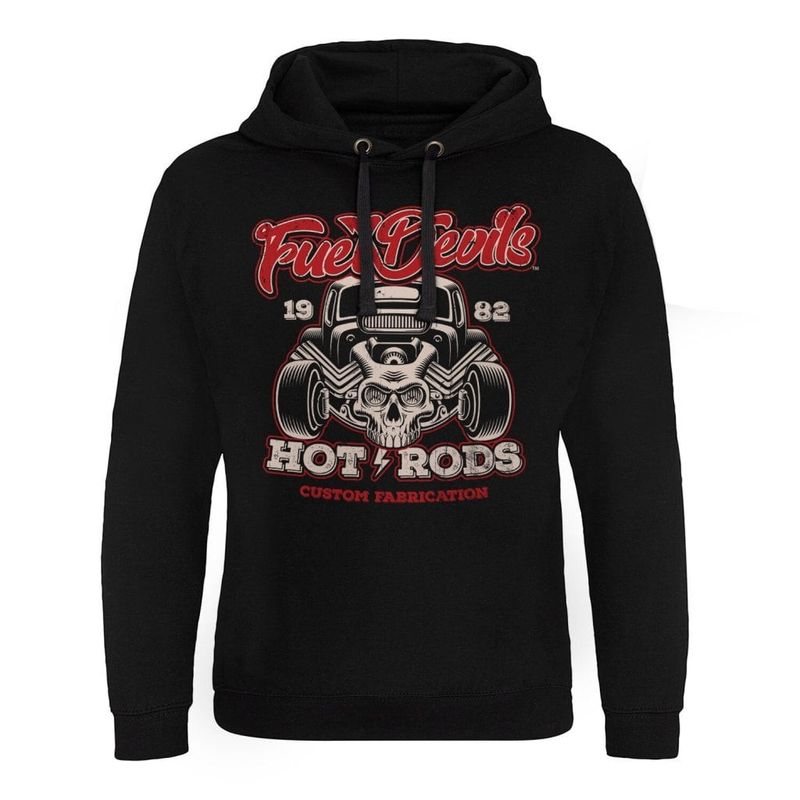 Fuel Devils Hot Rod Fabrication Epic Hoodie Mand