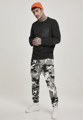 Camo pants with side pocket male