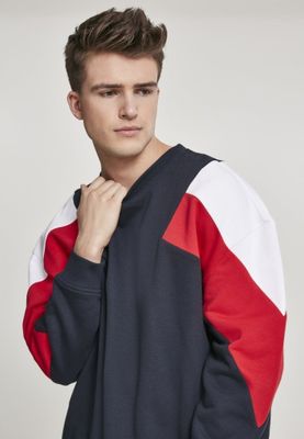 3-tone oversizse crewneck