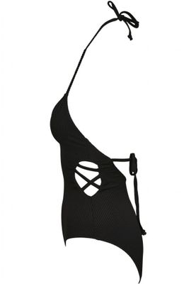 Ribbed swimsuit lady