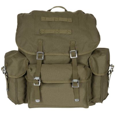 BW canvas backpack