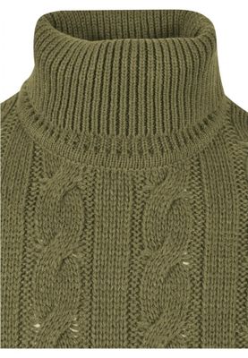 Boxy Roll Neck Sweater