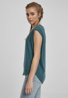 T-shirt with short and wide arms