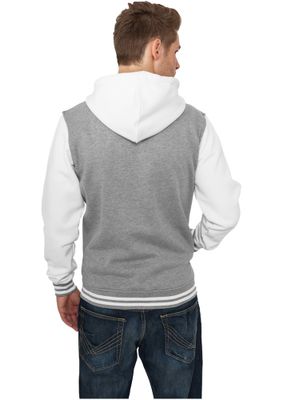 College zipped hoodie