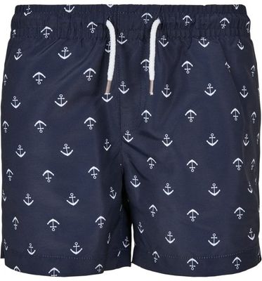 Swim shorts with anchors - kids