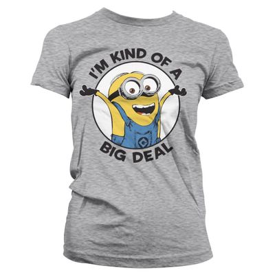 Minions - I'm Kind Of A Big Deal girly T-shirt