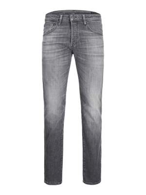 Grå stright slim fit jeans herr
