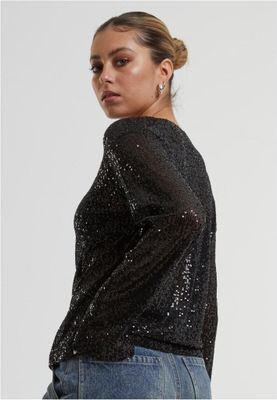 Ladies Sequins Longsleeve