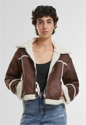 Women's shearling jacket
